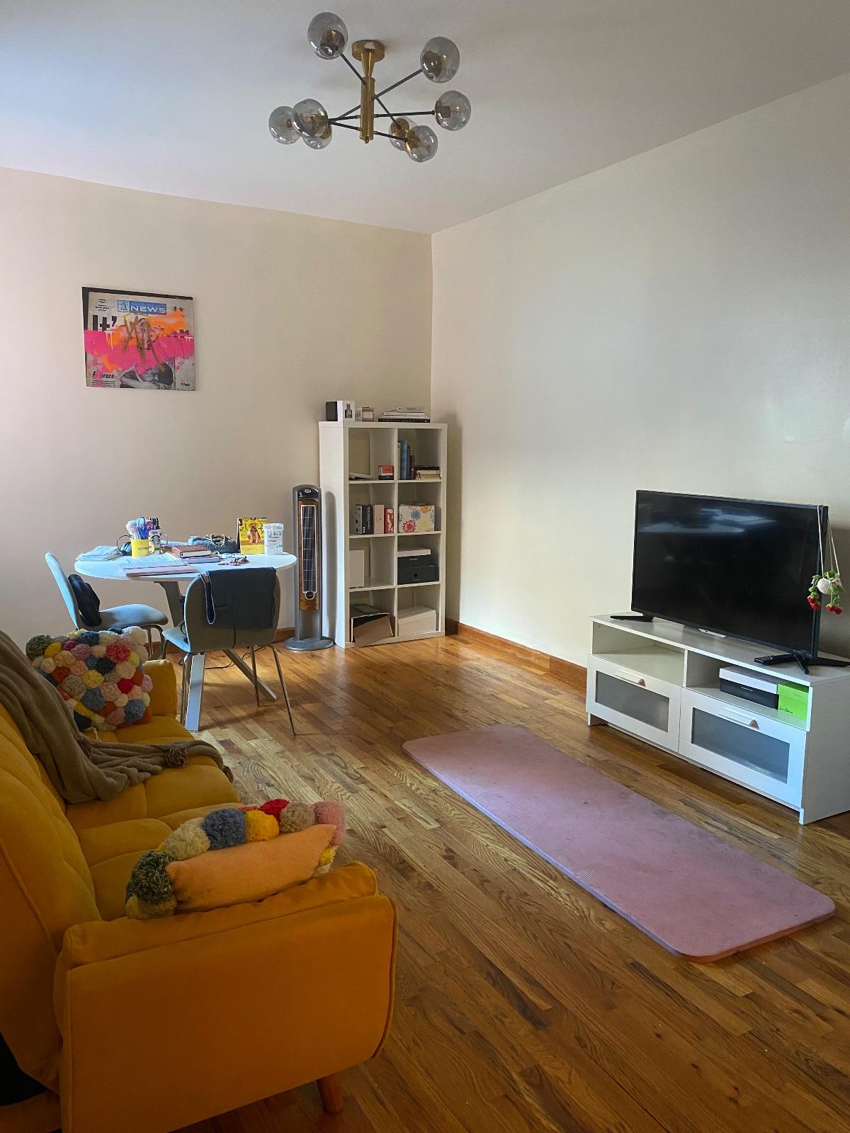1-bedroom apartment sublet in Williamsburg